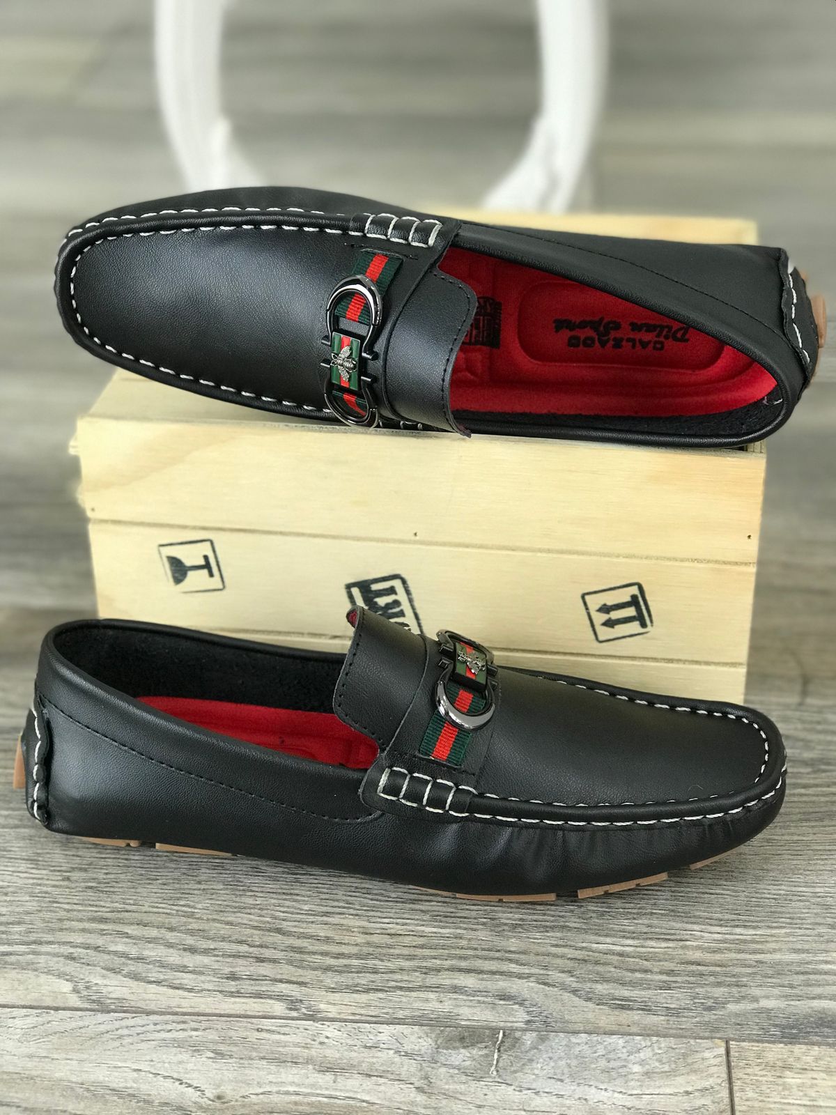 Mocasin caballero Gucci calzado casual