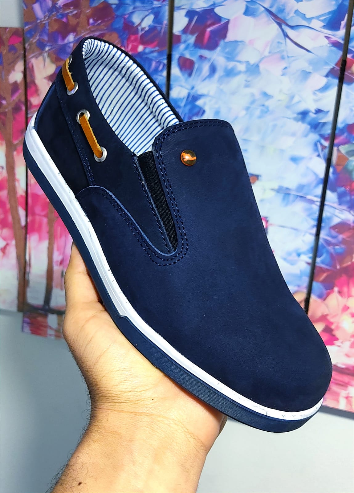 MOCASINES ELABORADOS EN CUERO