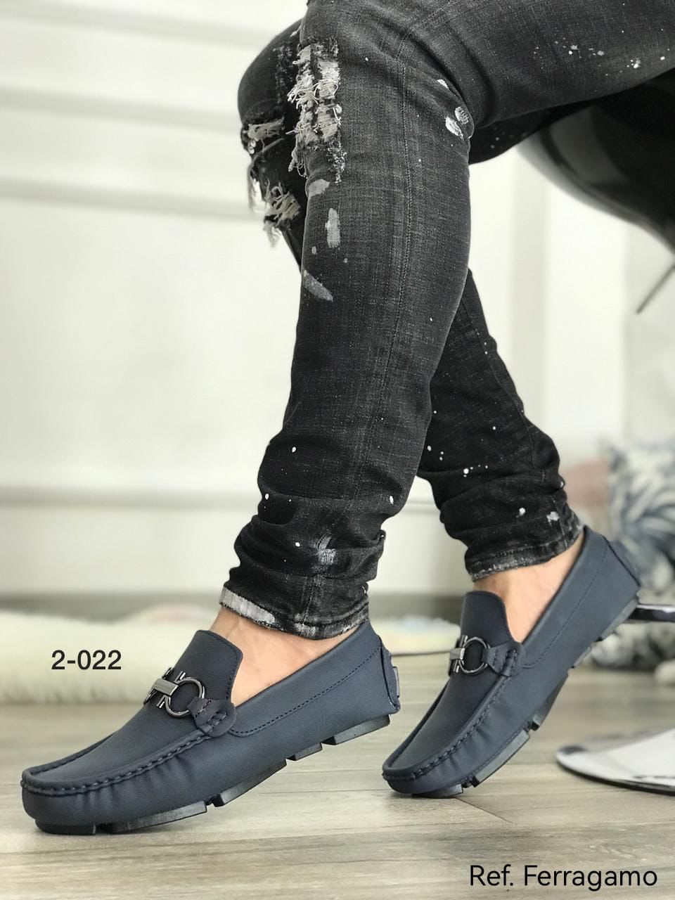 Mocasin Ferragamo liso calzado casual