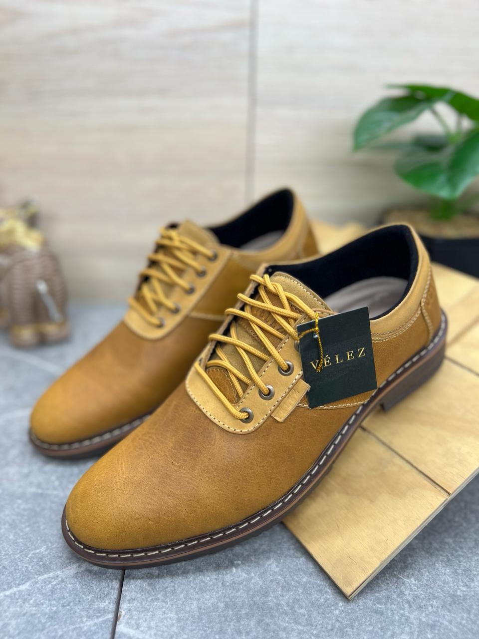 ZAPATO CASUAL VELEZ - CUERO GENUINO