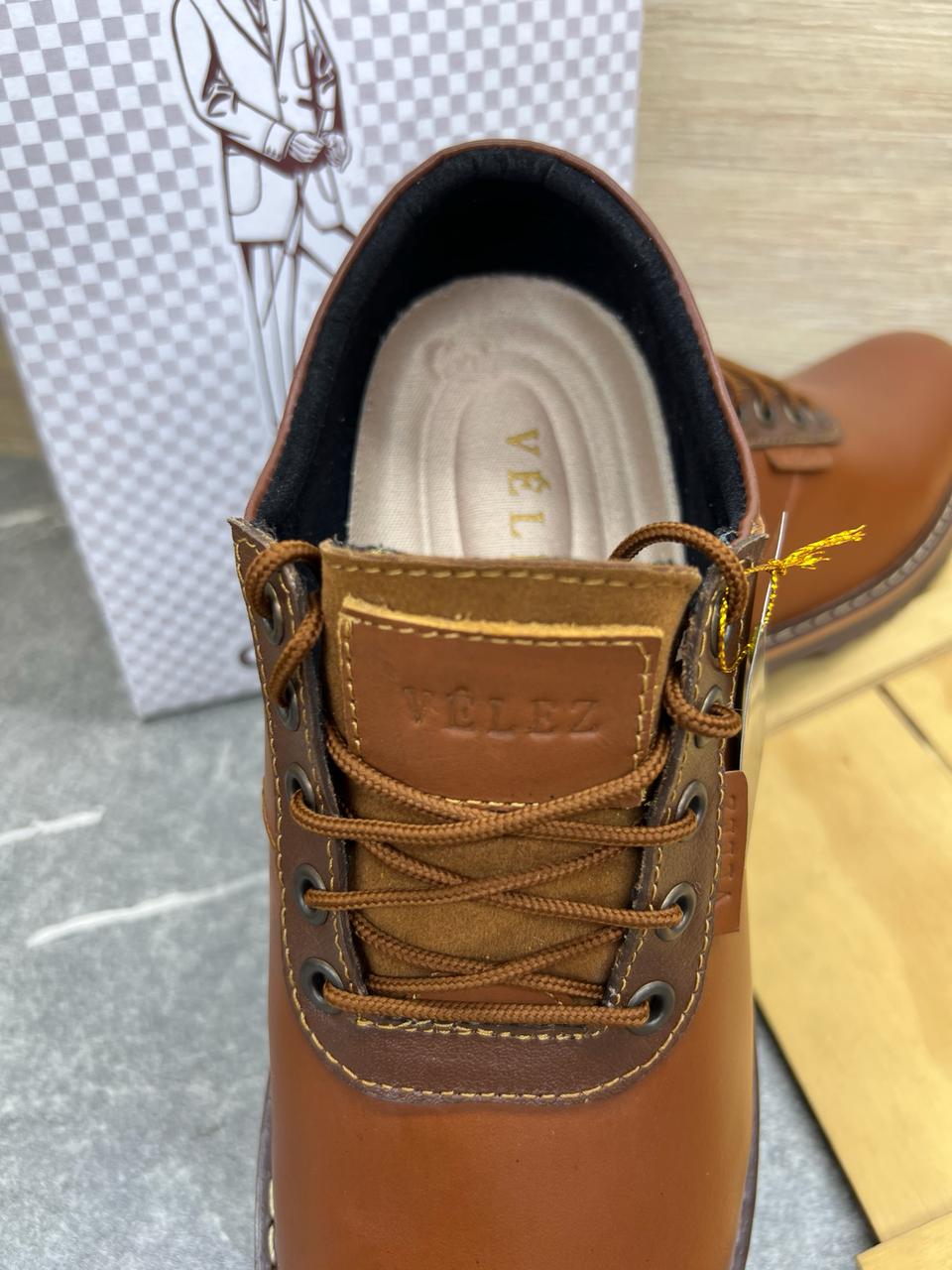 ZAPATO CASUAL VELEZ - CUERO GENUINO