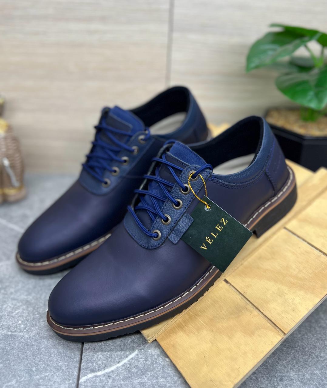 ZAPATO CASUAL VELEZ - CUERO GENUINO