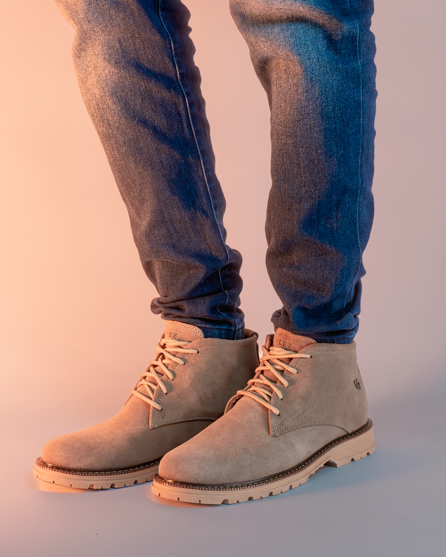BOTIN VELEZ CUERO GENUINO CARNAZA + CAJA
