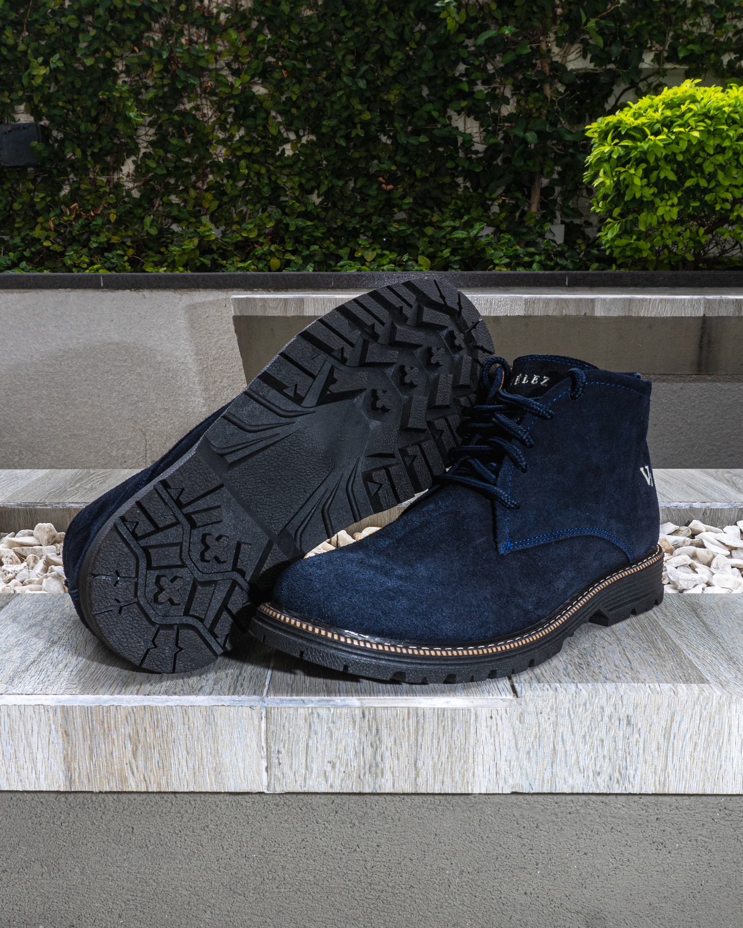 BOTIN VELEZ CUERO GENUINO CARNAZA + CAJA