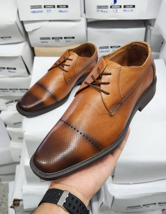 CALZADO PARA CABALLERO EN CUERO