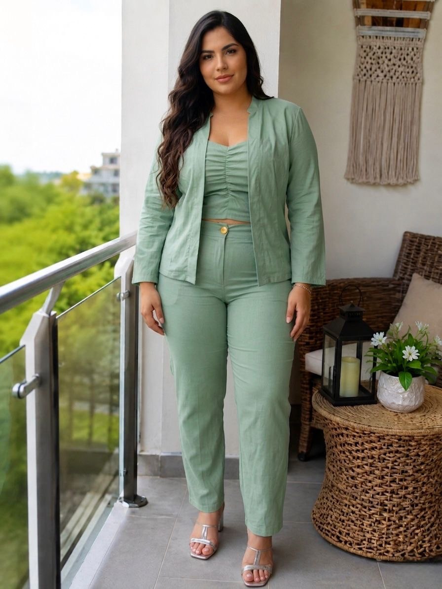 Conjunto Blazers,pantalón blusa X113