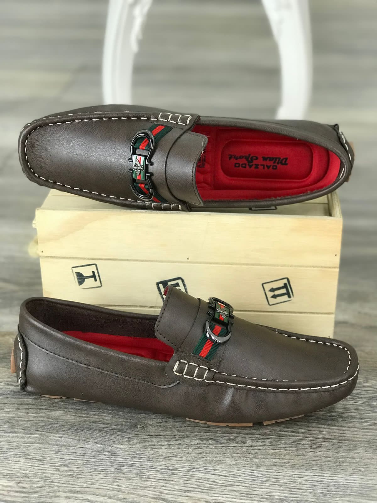 Mocasin caballero Gucci calzado casual