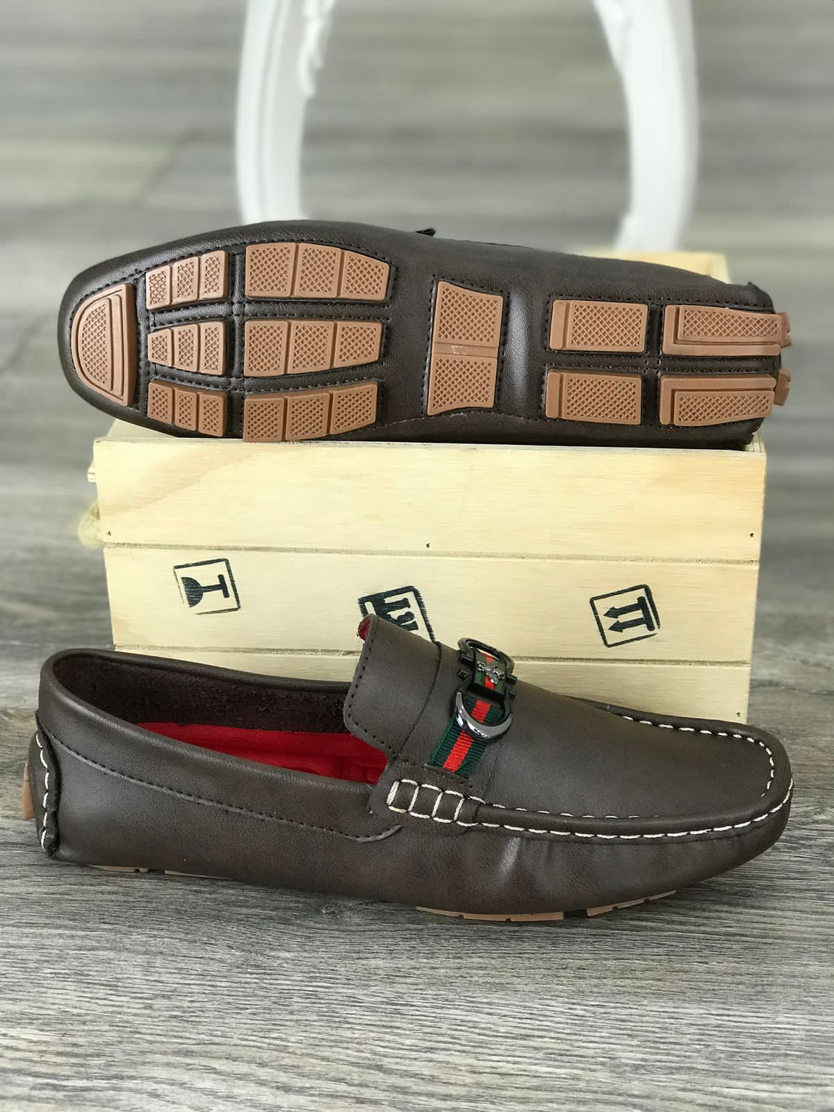 Mocasin caballero Gucci calzado casual