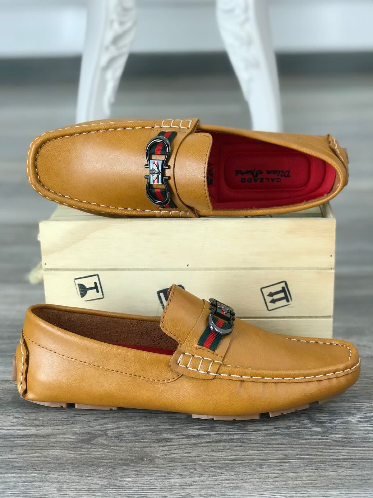Mocasin caballero Gucci calzado casual