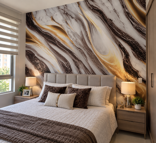 papel marmol rayado VAK 18674 brillante