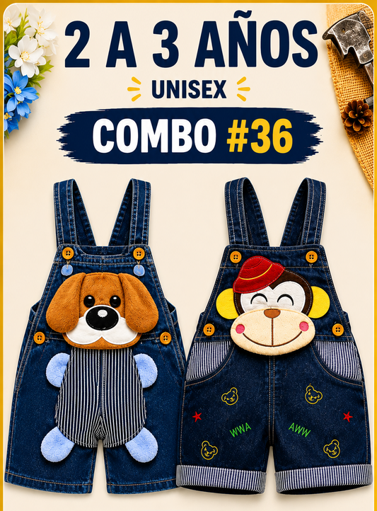 2 a 3 años combo