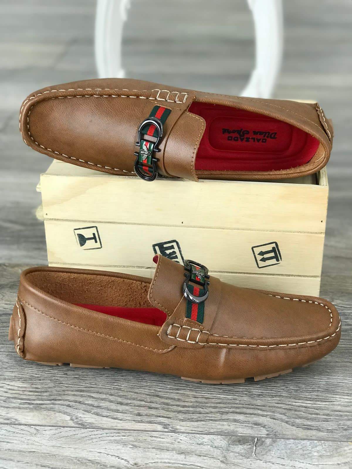 Mocasin caballero Gucci calzado casual