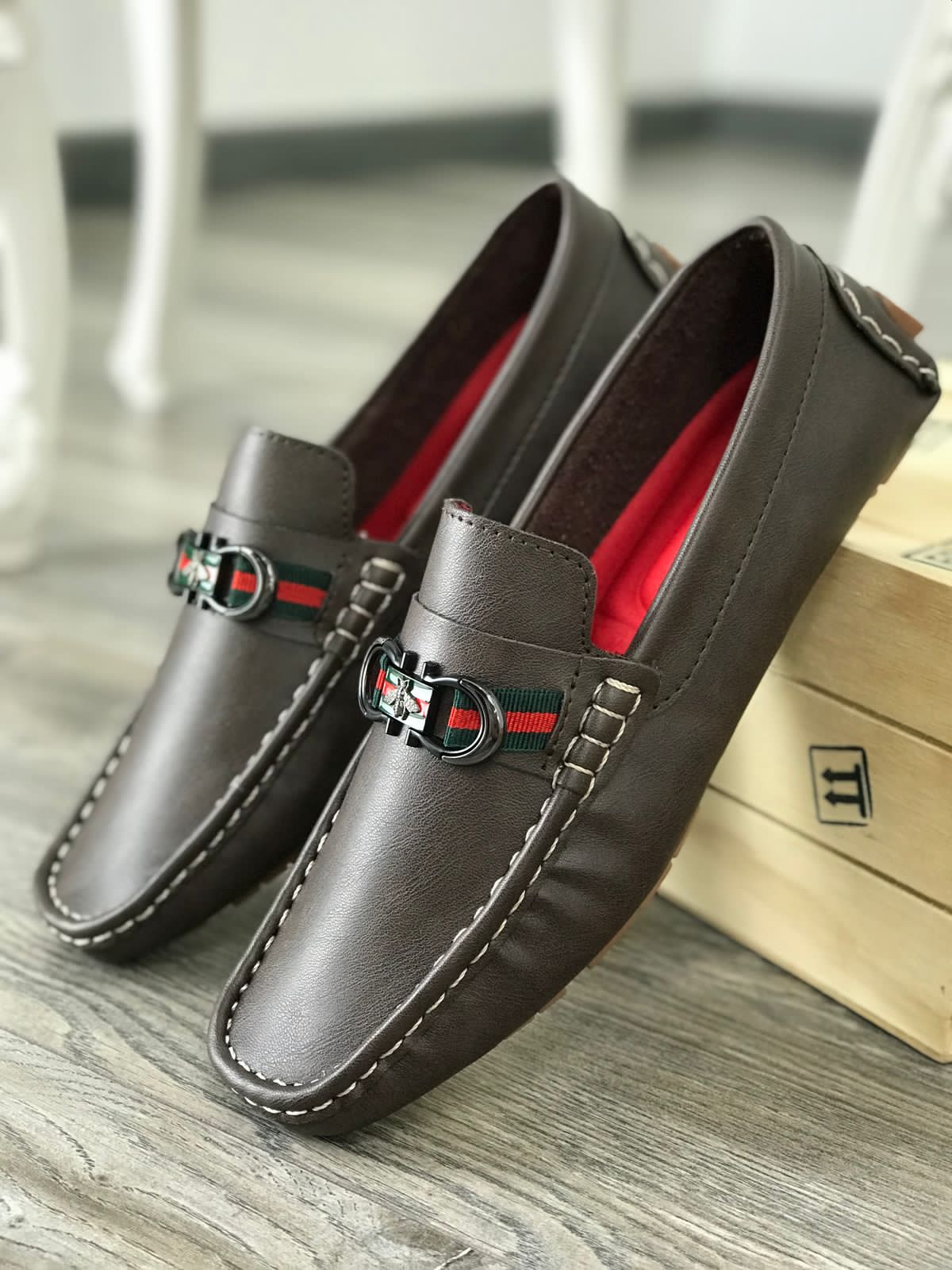 Mocasin caballero Gucci calzado casual