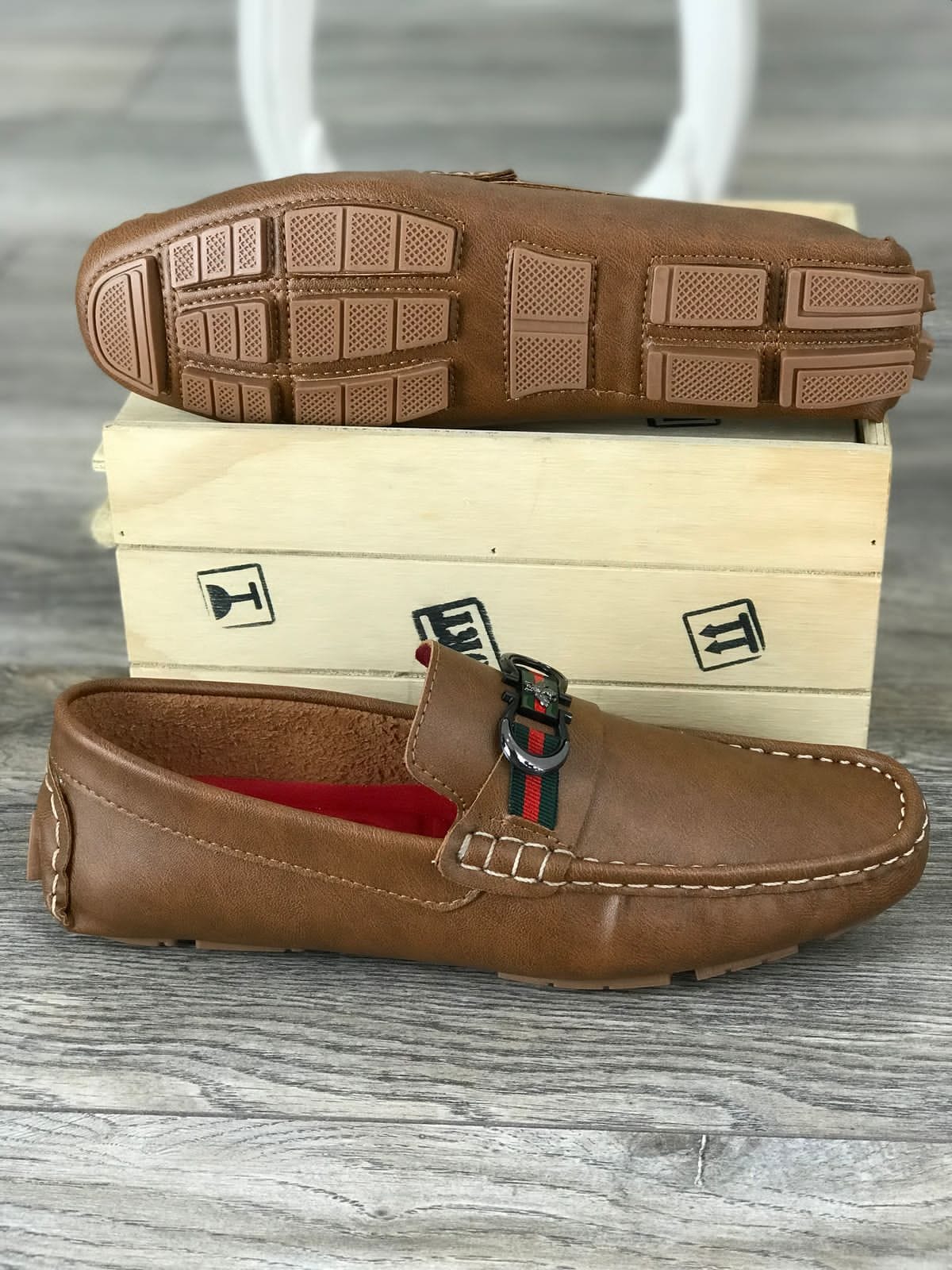 Mocasin caballero Gucci calzado casual