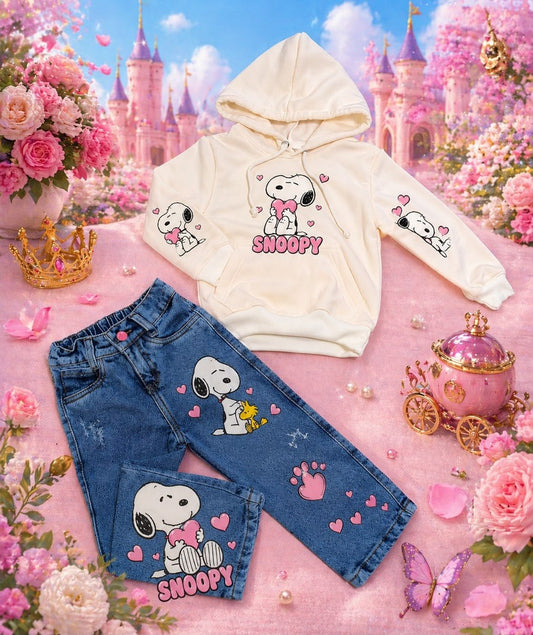 Conjunto jeans y buso Kids snoopy