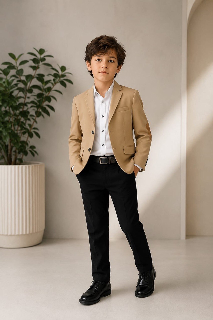 Blazer, camisa,correa y pantalon H58-B