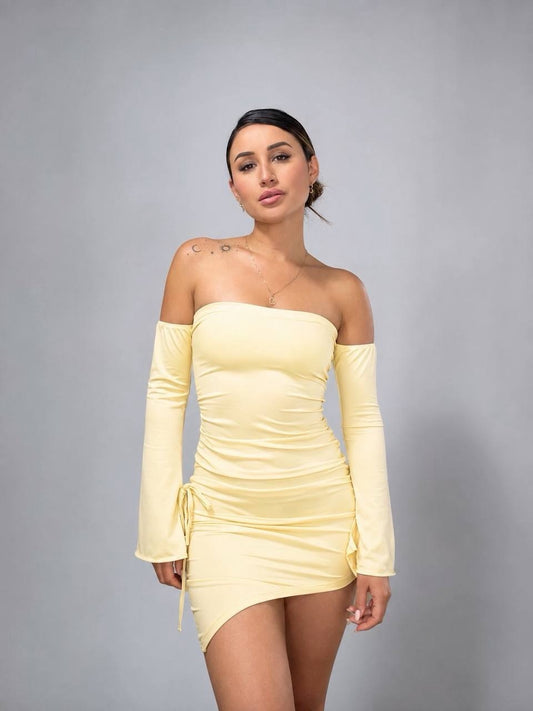 Vestido  asimétrico   RUBIS
