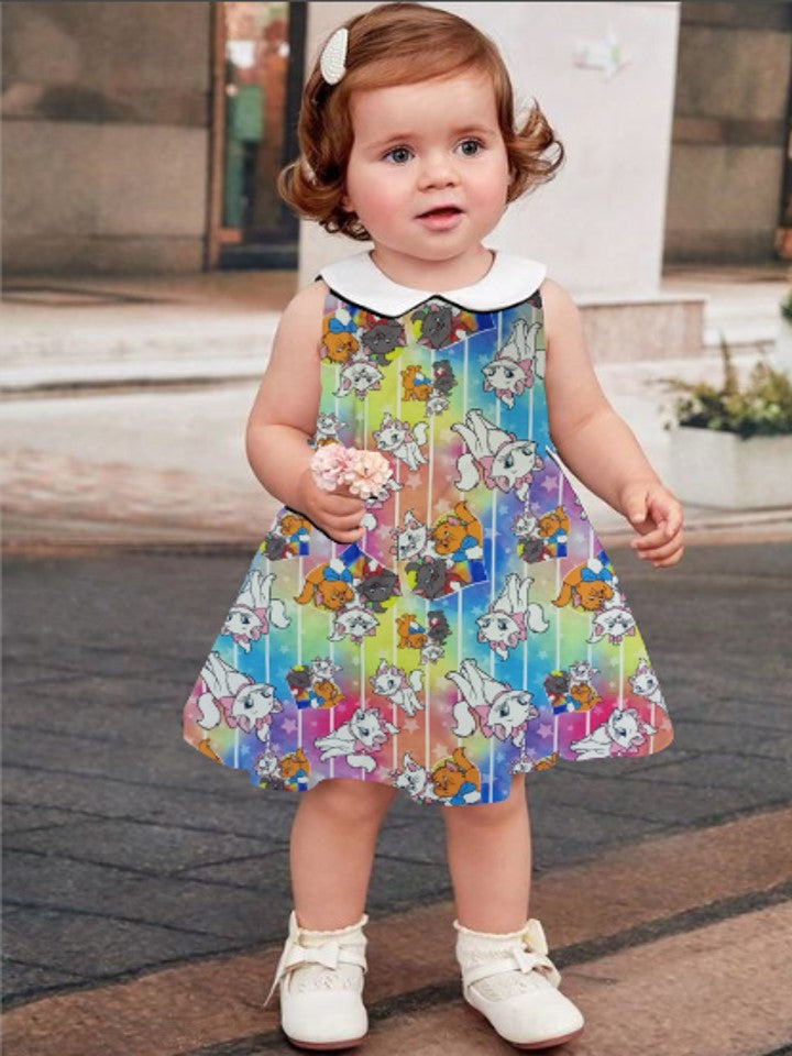 VESTIDO CUELLO BEBE