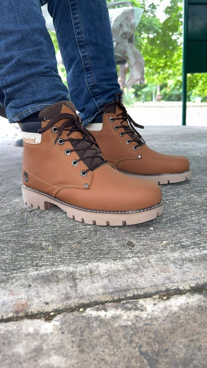 BOTIN TIMBERLAND RETRO CUERO  + CAJA