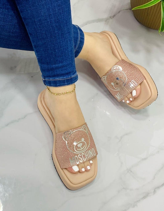 SANDALIA MOSCHINO MICROPOROSA