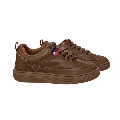 FADED® Tenis Casual de Cuero Genuino