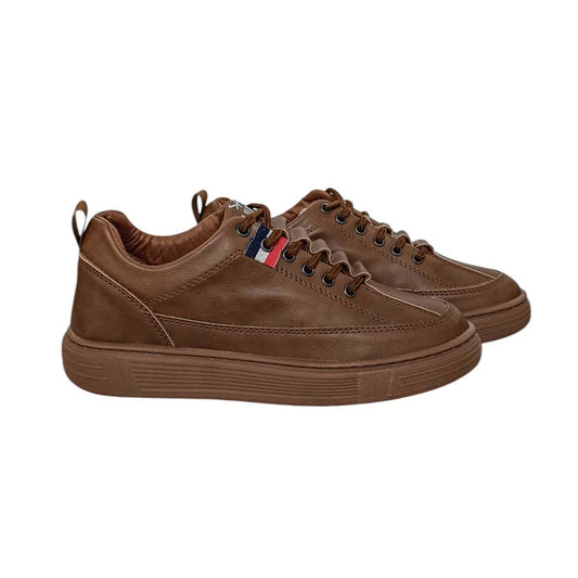 FADED® Tenis Casual de Cuero Genuino