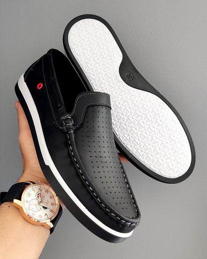 MOCASINES ELABORADOS EN CUERO