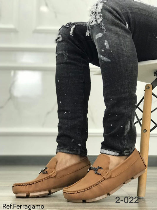 Mocasin Ferragamo liso calzado casual
