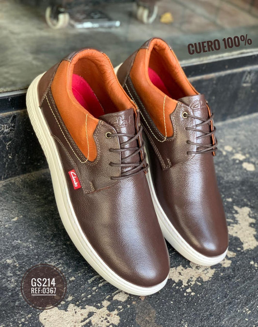CLARKS CABALLERO 100% CUERO