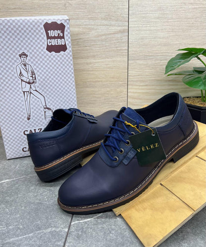 ZAPATO CASUAL VELEZ - CUERO GENUINO