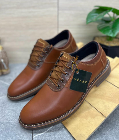 ZAPATO CASUAL VELEZ - CUERO GENUINO