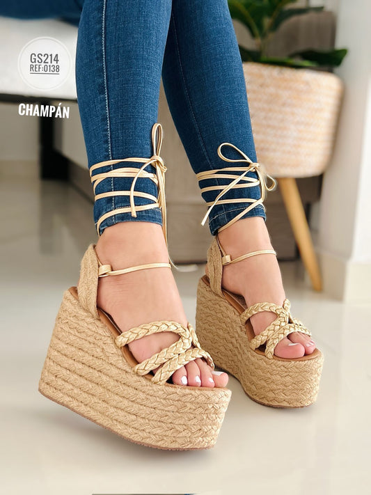 SANDALIA ROMANA TRENZA REF:0138