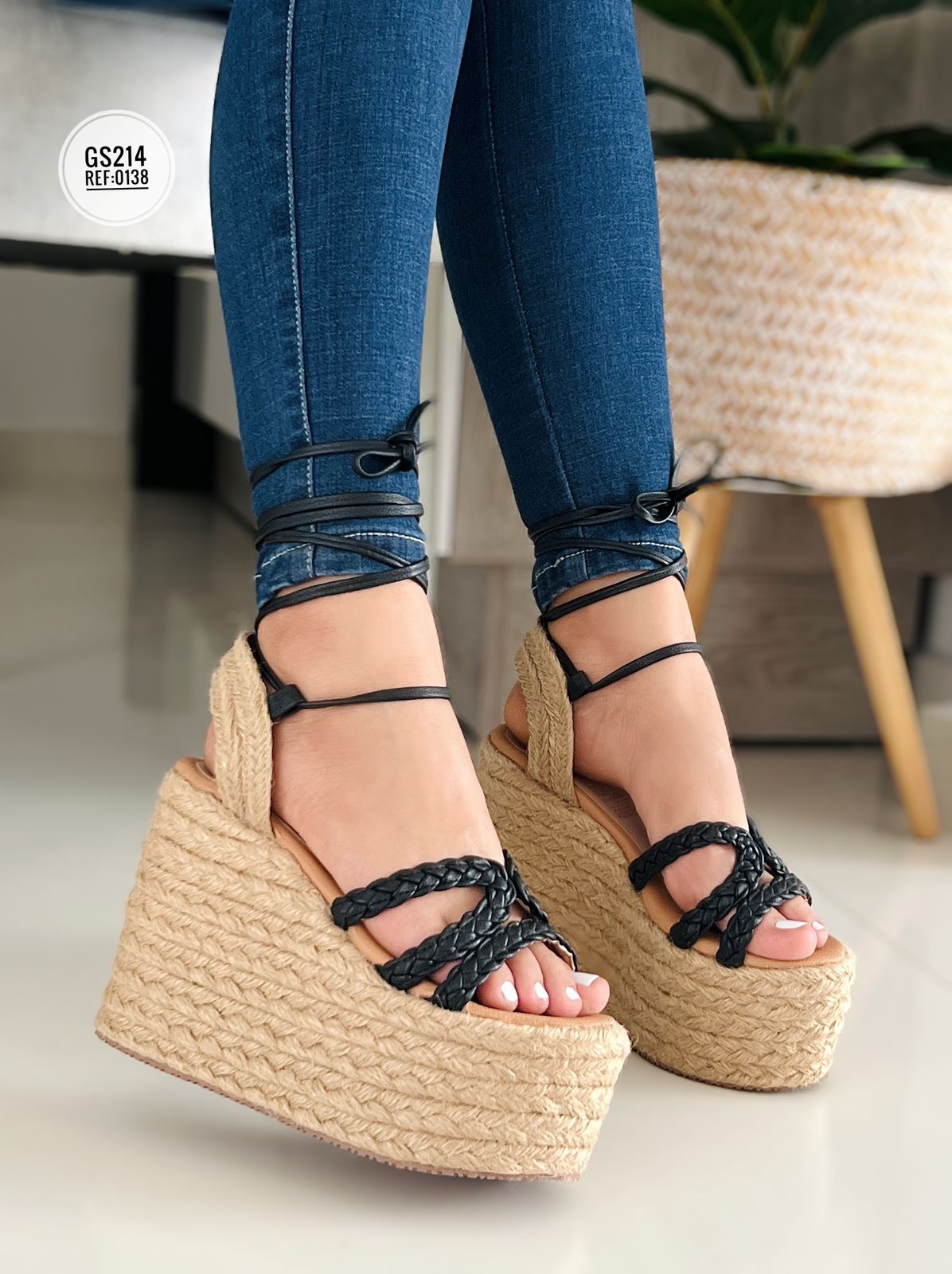 SANDALIA ROMANA TRENZA REF:0138