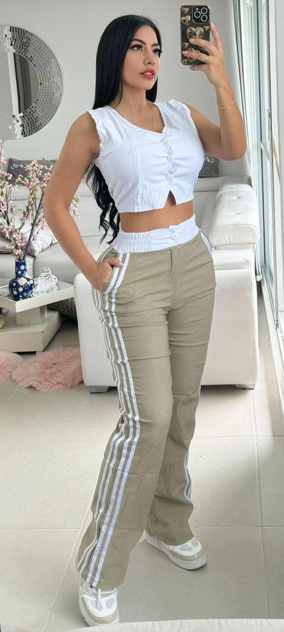 Pantalón y chaleco Hayley-2164