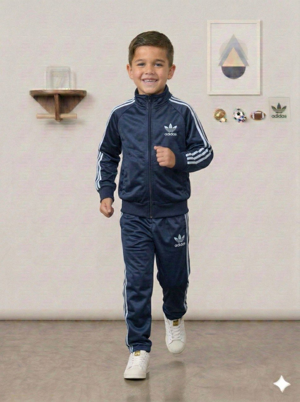 Conjunto de Sudadera Adidas de niño T9-1