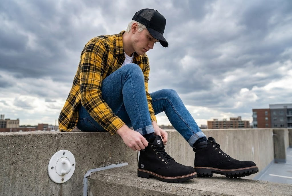 TIMBERLAND RETRO CUERO