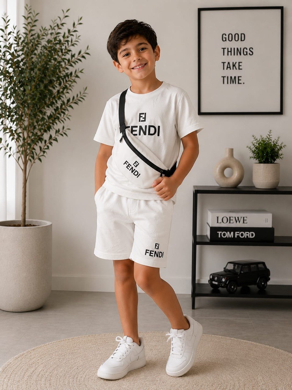 Conjunto pantaloneta camiseta KDS3