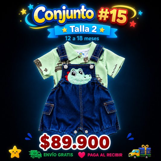 12 a 18 meses conjunto # 15