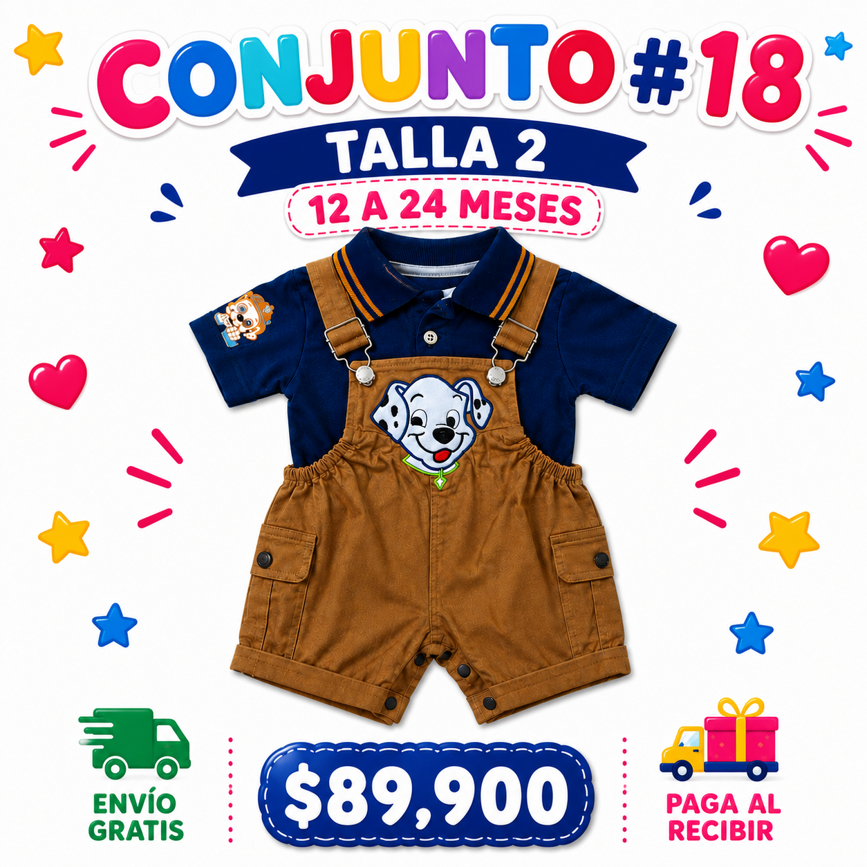 12 a 24 meses conjunto # 18