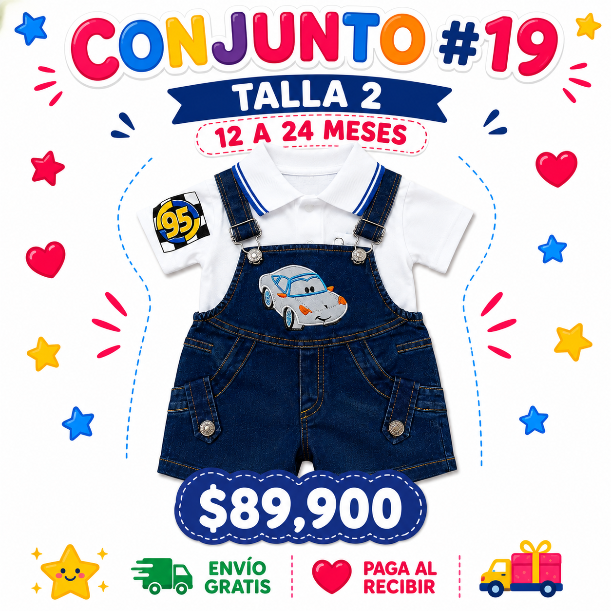 12 a 24 meses conjunto # 19