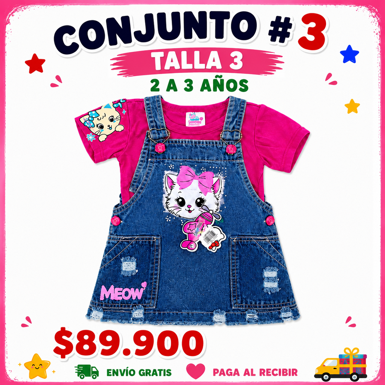 2 a 3 años conjunto # 3