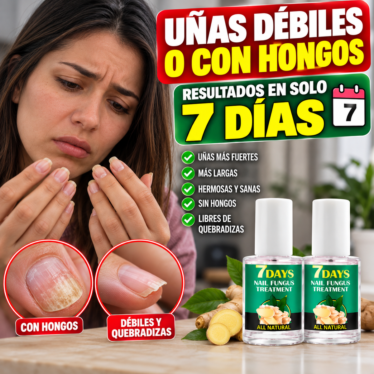 7 DAYS NAILS endurecedor de uñas