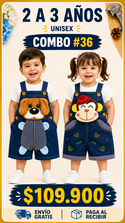 2 a 3 años combo # 36