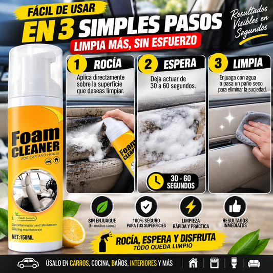 Foam Cleaner espuma limpiadora (2)