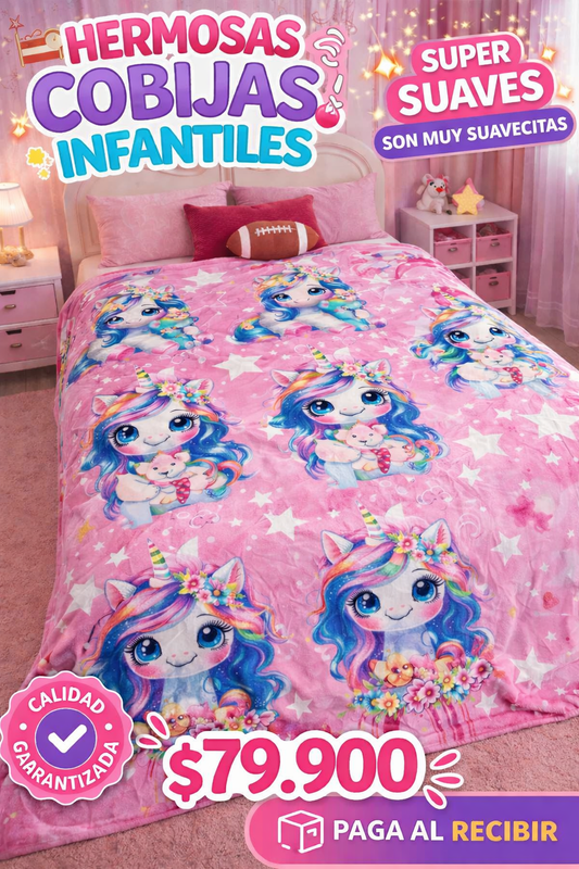 HERMOSAS COBIJAS INFANTILES