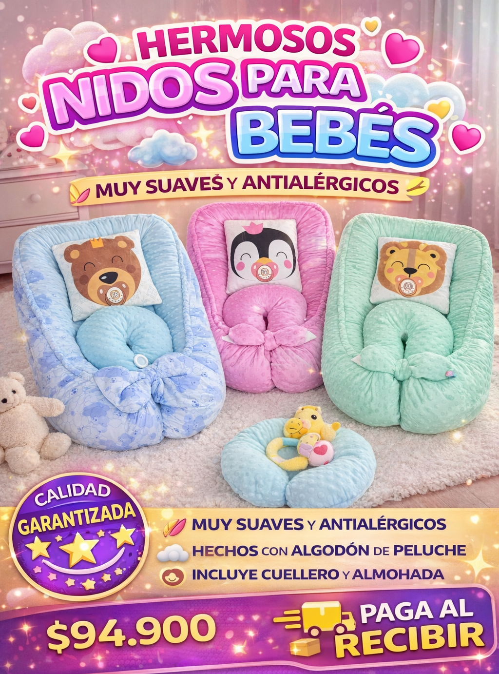 NIDOS PARA BEBES