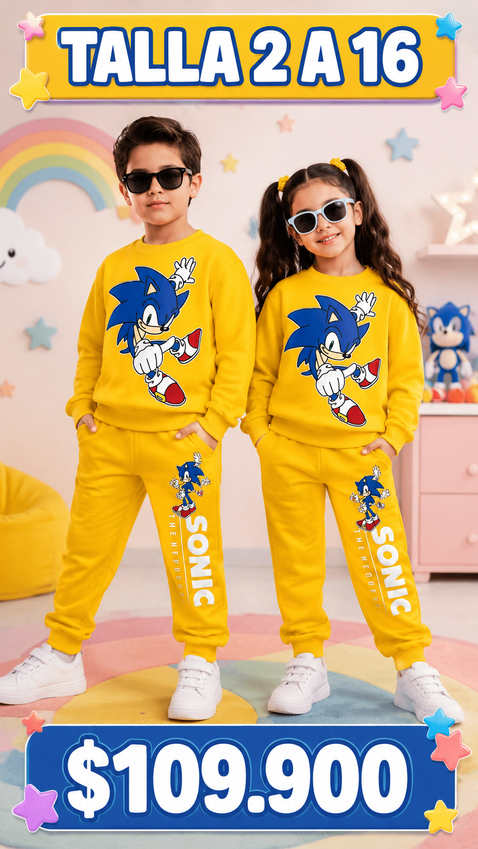 CONJUNTO SONIC