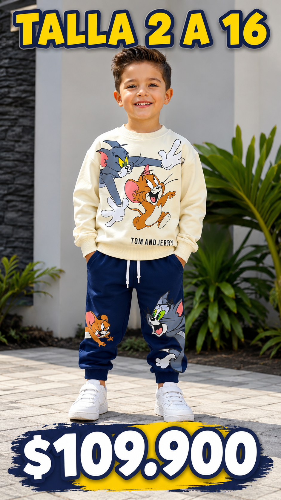 TOM Y JERRY BUSO+YOGGER
