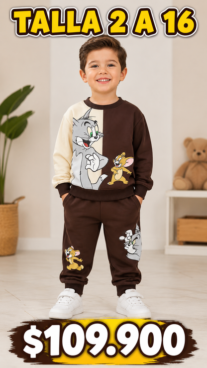 TOM Y JERRY BUSO+YOGGER