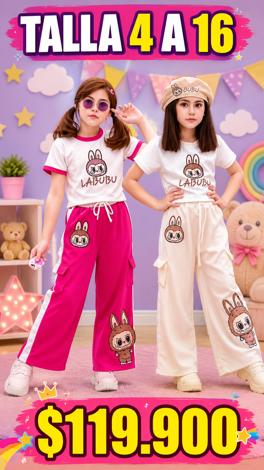 CONJUNTO LA BUBU BOTA RECTA